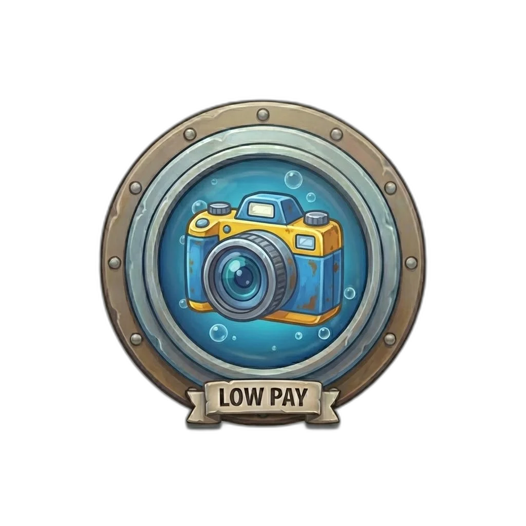 Símbolo Cámara submarina de Razor Shark